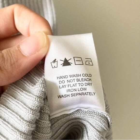 NWT By‎ The Way Tara off shoulder dress silver L - Picture 6 of 8